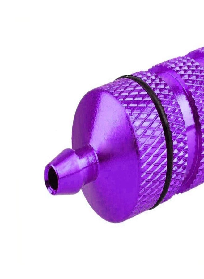 Share Goo 3 قطع من فلاتر وقود نيترو ألومنيوم من ShareGoo RC متوافقة مع سيارات HSP Traxxas 1/8 و 1/10 RC Nitro Car Buggy Truck، لون بنفسجي - Image 5